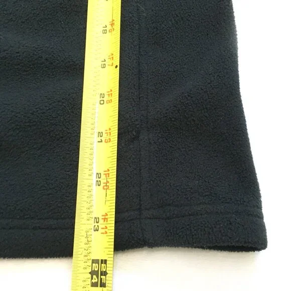 Dip Women's Black Fleece Vest Size M - Picture 8 of 9